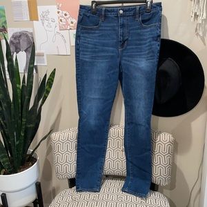 American eagle super high rise jegging